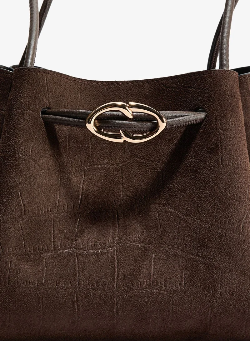H&M Drawstring-detail shoulder bag