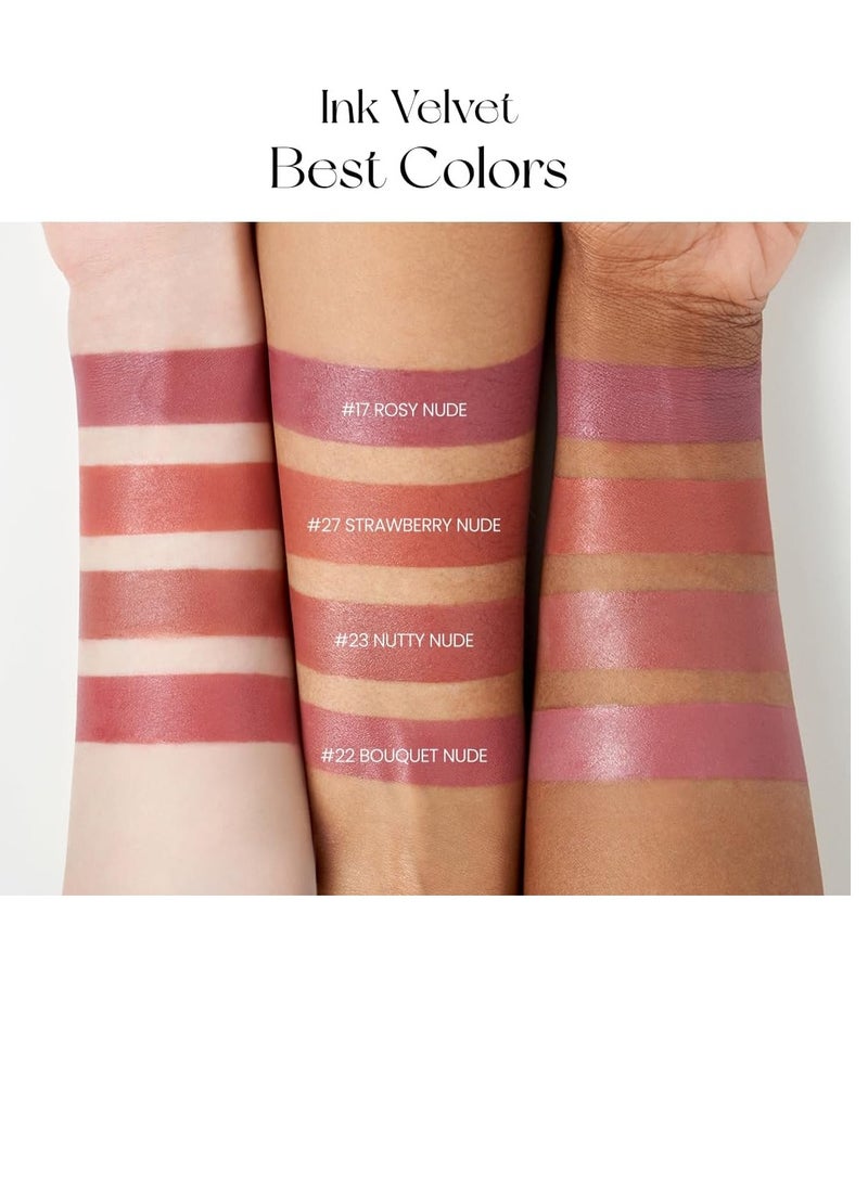 Peripera Ink the Velvet Lip Tint #028 MAUVEFUL NUDE| 0.14 fl oz - Image 3