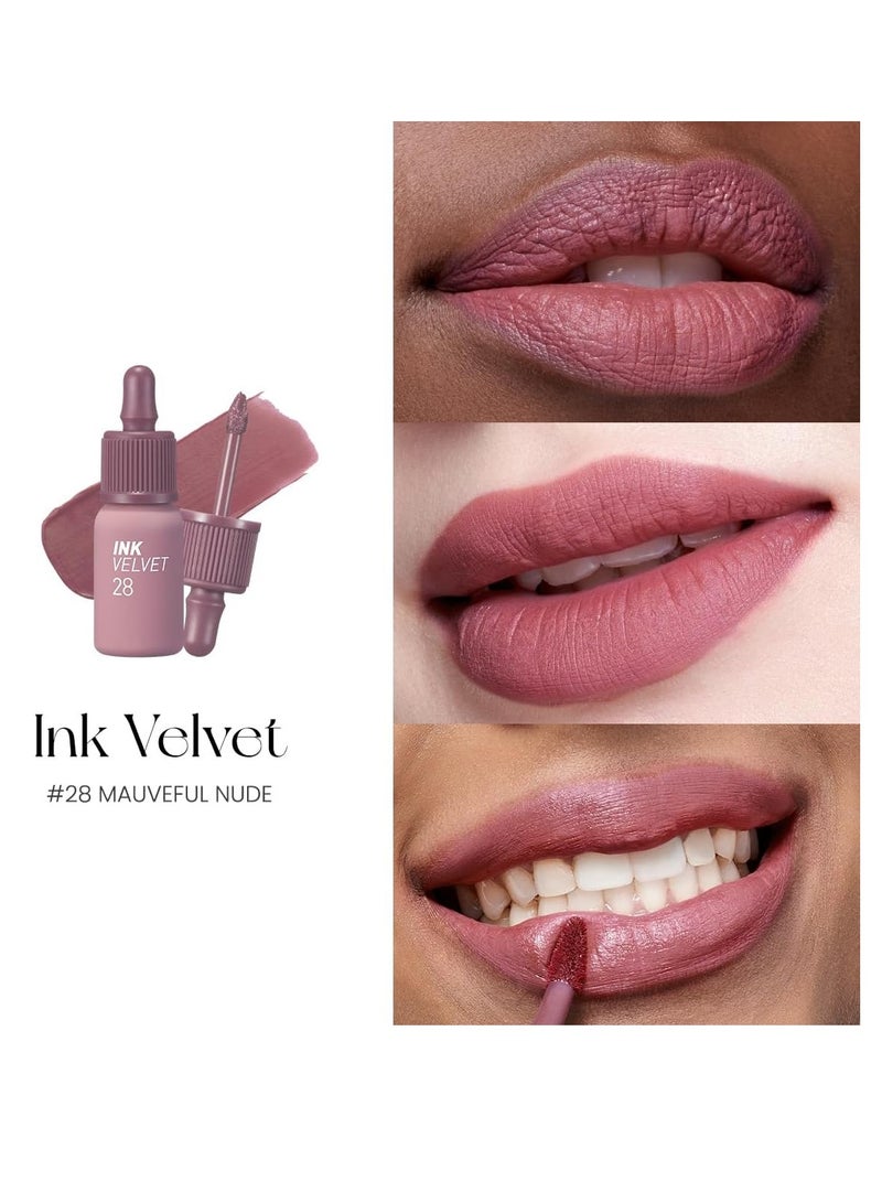 Peripera Ink the Velvet Lip Tint #028 MAUVEFUL NUDE| 0.14 fl oz - Image 2