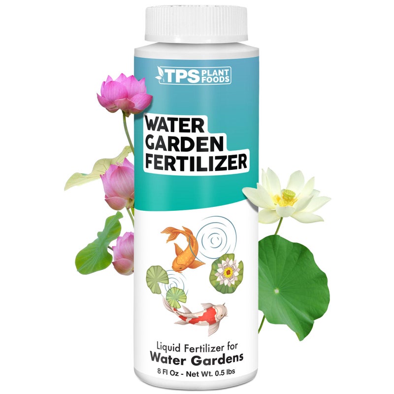 TPS NUTRIENTS Water Garden Fertilizer, Complete Liquid Water Garden Plant Food, 8 oz (250mL) - Image 1