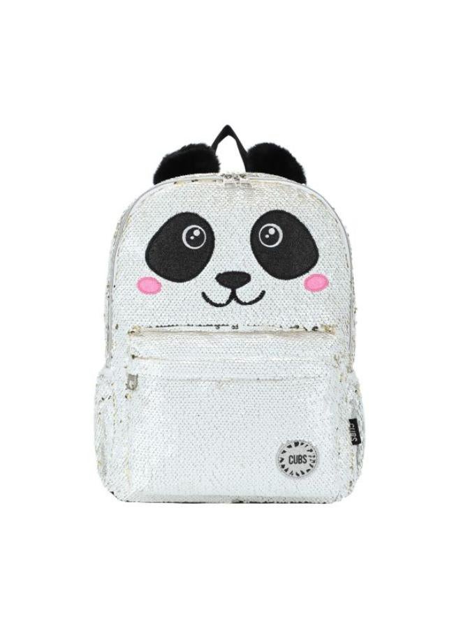 CUBS Panda Sequin Backpack  - Image 1