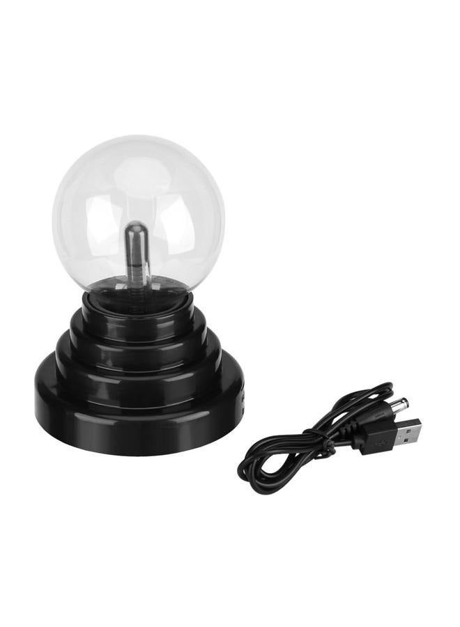 Electric Corded Plasma Ball 15centimeter，Plasma Ball Ball USB/Battery Operated Plasma Lamp Table Decoration for Home Office.  - Image 1