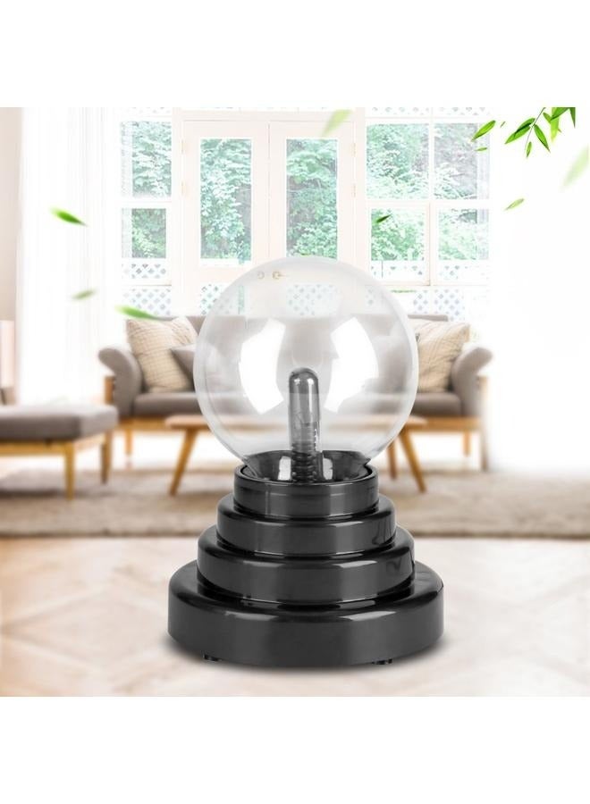 Electric Corded Plasma Ball 15centimeter，Plasma Ball Ball USB/Battery Operated Plasma Lamp Table Decoration for Home Office.  - Image 5