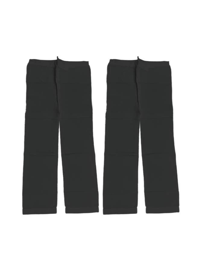 Bashayer 2-piece Black summer Bermuda for the middle of the leg - Image 2