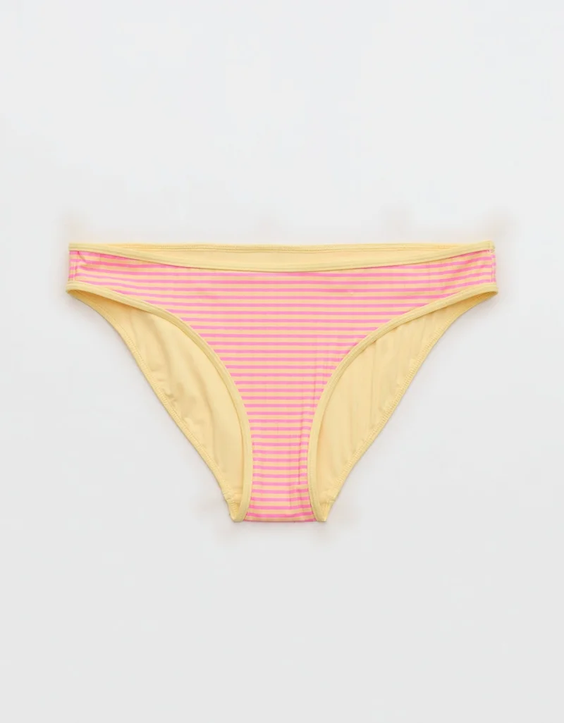 Aerie  Aerie Ribbed Full Coverage Classic Bikini Bottom for Women | Best Price UAE
