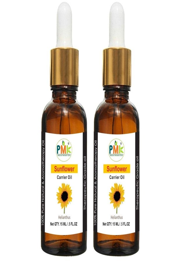PMK Pure Natural Sunflower Oil (15ML Pack of 2) - Image 1