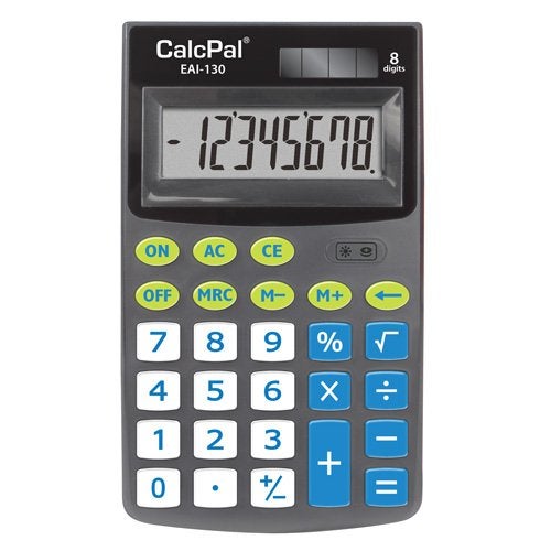 EAI Education CalcPal EAI-130 Basic Calculator - Set of 10 - Image 2