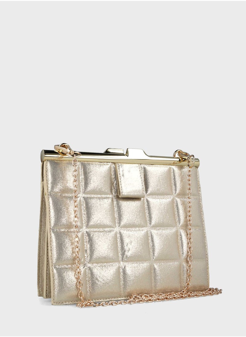 MENBUR - Textured Magnet Lock Crossbody Bag - Image 1