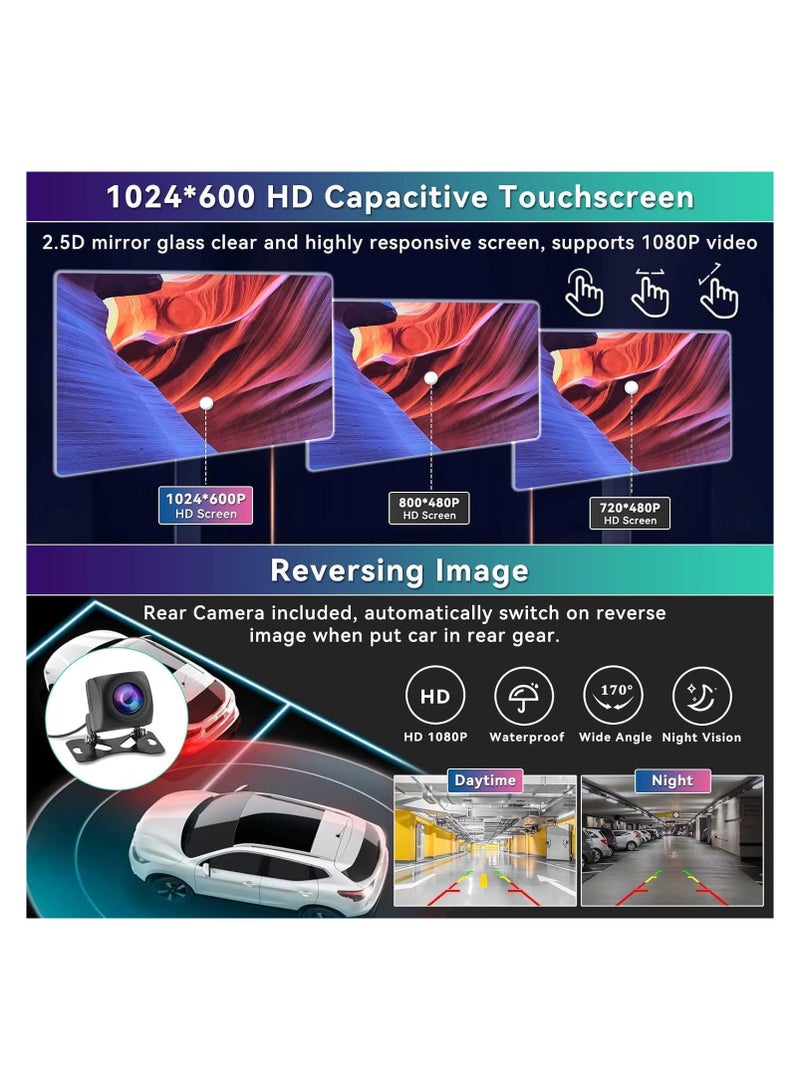 SHEZA STAR Android Car Stereo for Subaru Legacy Outback 2004 2005 2006 2007 2008 2009 2GB RAM 32GB ROM 9 Inch Support Apple Carplay, MirrorLink WiFi BT, IPS Touch Screen with AHD Camera Included - Image 4