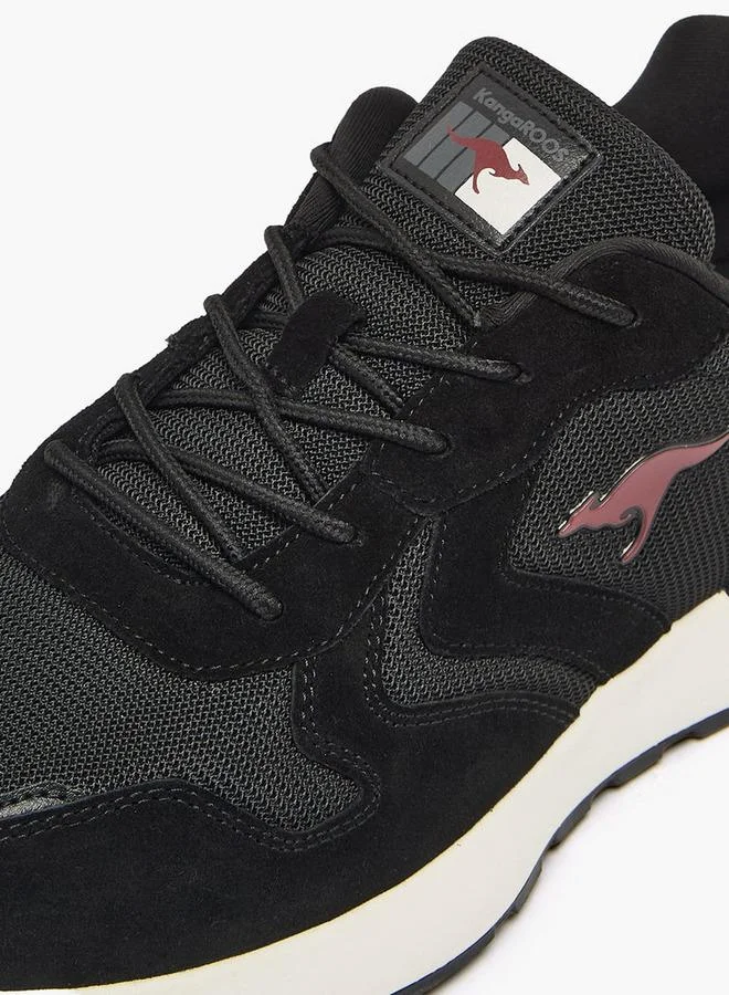Kangaroos BLACK Men Lace-Up Sports Shoes for Men | Best Price UAE