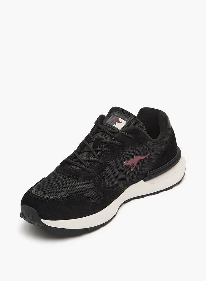 Kangaroos BLACK Men Lace-Up Sports Shoes for Men | Best Price UAE