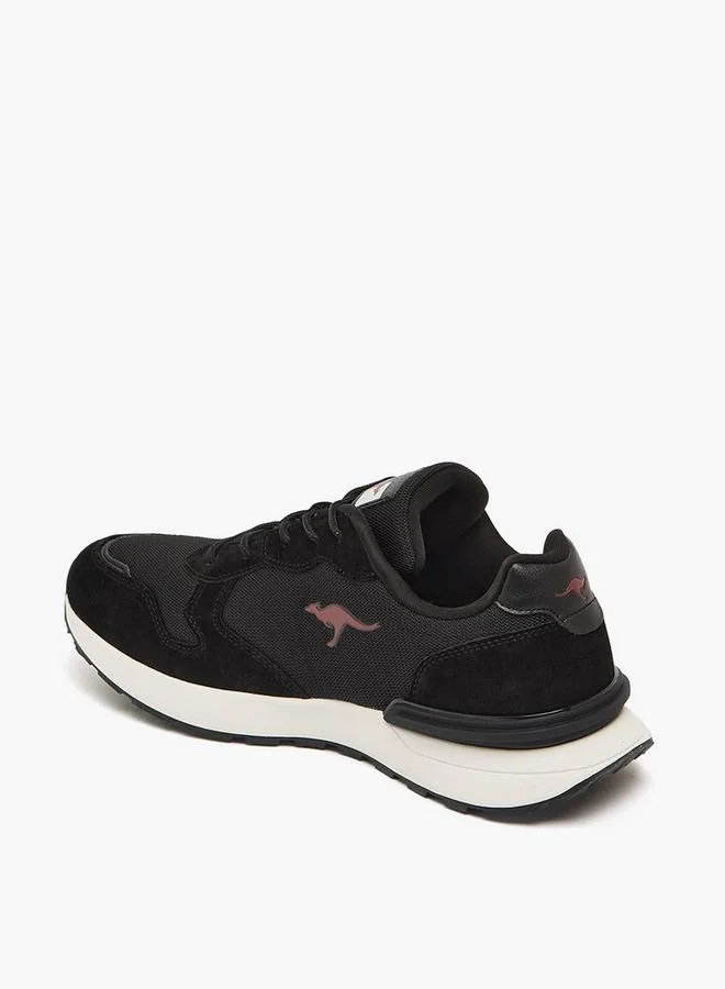 Kangaroos BLACK Men Lace-Up Sports Shoes for Men | Best Price UAE