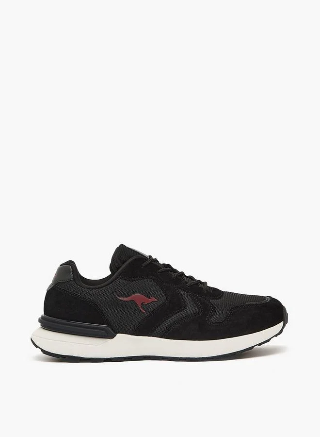 Kangaroos BLACK Men Lace-Up Sports Shoes for Men | Best Price UAE