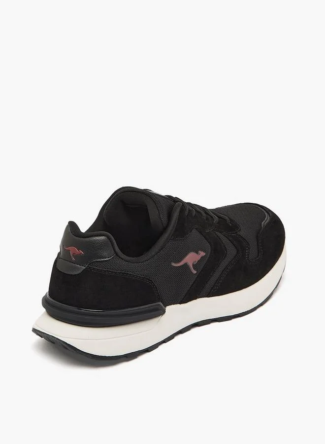 Kangaroos BLACK Men Lace-Up Sports Shoes for Men | Best Price UAE