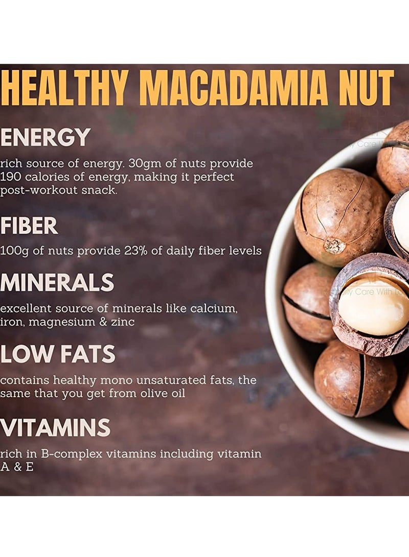 بليس اوف ايرث مكسرات مكاداميا صحية 200 جم - Image 2