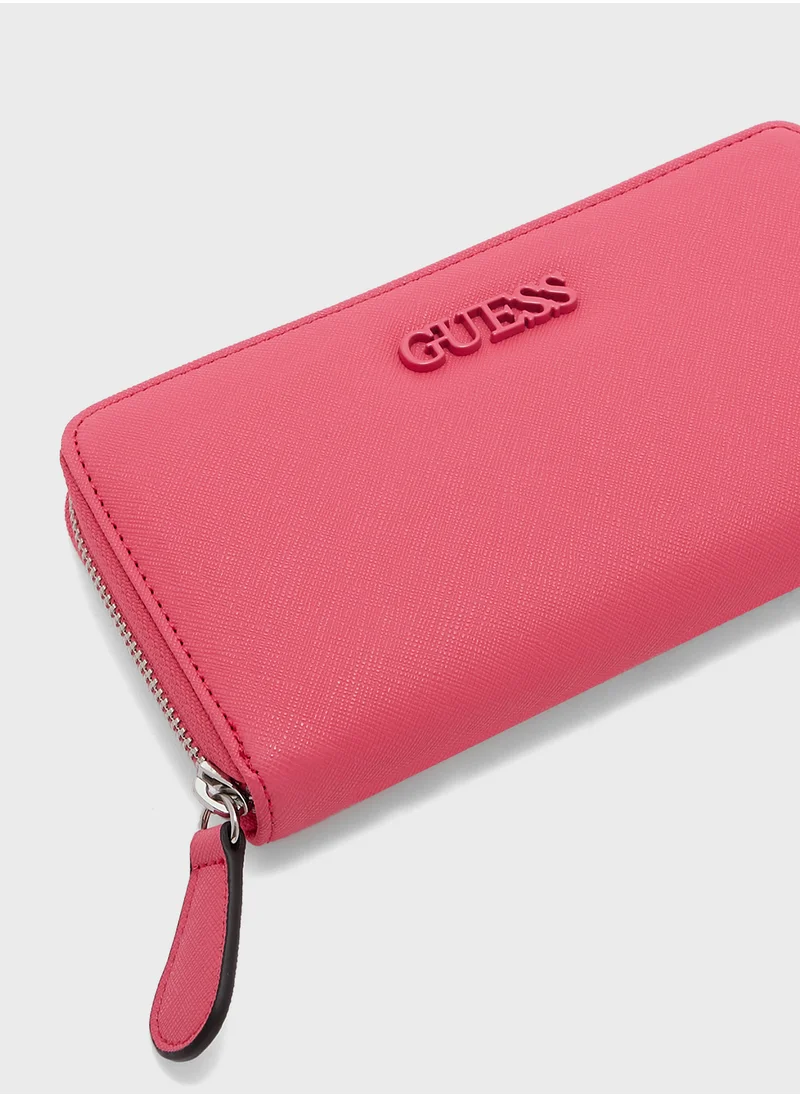 GUESS Niko Medium Zip Around Wallet