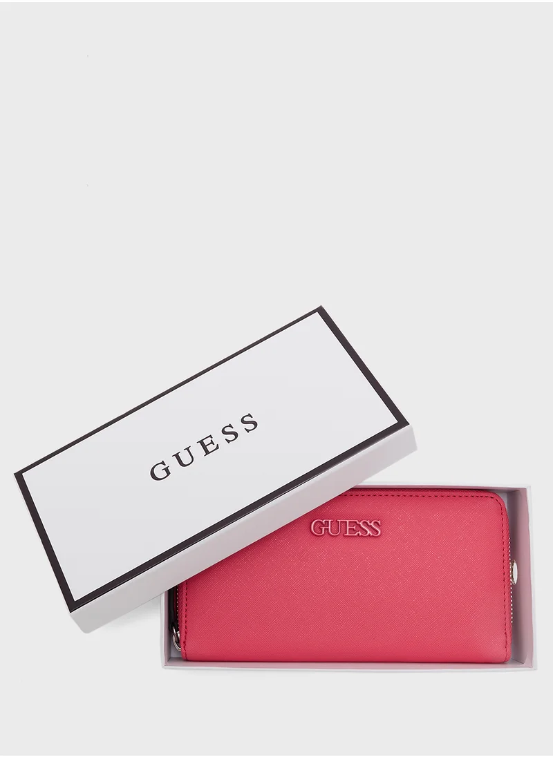 GUESS Niko Medium Zip Around Wallet