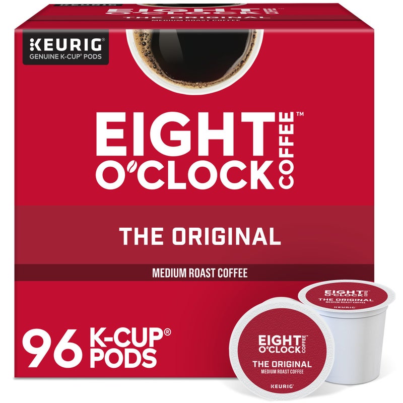 Eight O'Clock Coffee The Original Keurig Single-Serve K-Cup Pods, Medium Roast Coffee, 96 Count (4 Packs of 24) - Image 1