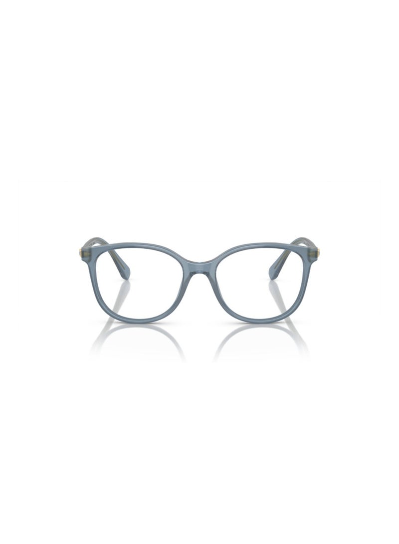 SWAROVSKI Swarovski Woman Square  Eyeglasses- Sk 2002 - Lense Size:51Mm - Opaline Blue - Image 4