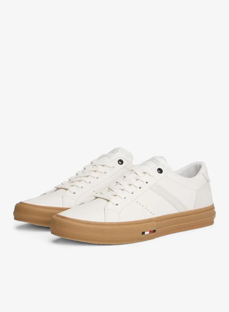 TOMMY HILFIGER White Casual Low Top Sneakers for Men | Best Price UAE