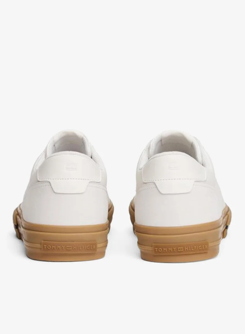 TOMMY HILFIGER White Casual Low Top Sneakers for Men | Best Price UAE