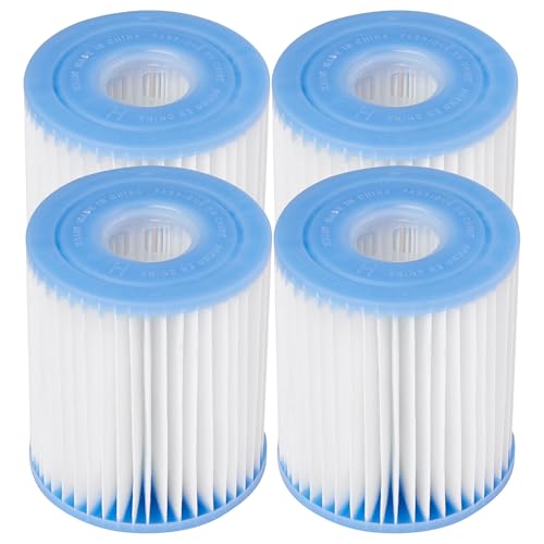 Intex Swimming Pool Easy Set Filter Cartridge Replacement - Type H (4 Pack) - Image 1