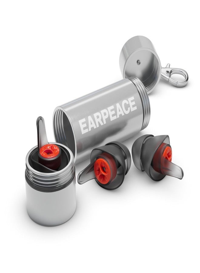 EARPEACE Moto PRO - Motorcycle Ear Plugs - Reusable Earplugs for Wind Noise Protection with High Fidelity Filter - Noise Canceling up to 24dB - Motorcycle Accessories - Includes Filter Set and Case - Image 1