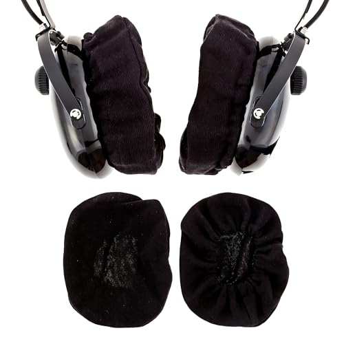 KORE AVIATION 100% Cotton Headphone Ear Covers Washable Double Knit for Aviation Headset, Gym, Training, Racing, Gaming, Hunting & Headset Ear Pads (Sold in Pairs) - Image 2