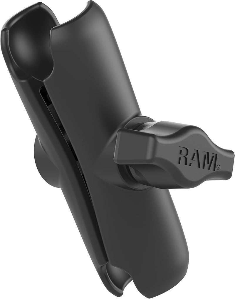 RAM Mounts RAM-B-201U Double Socket Arm (Medium) Compatible with RAM B Size 1" Ball Components - Image 1