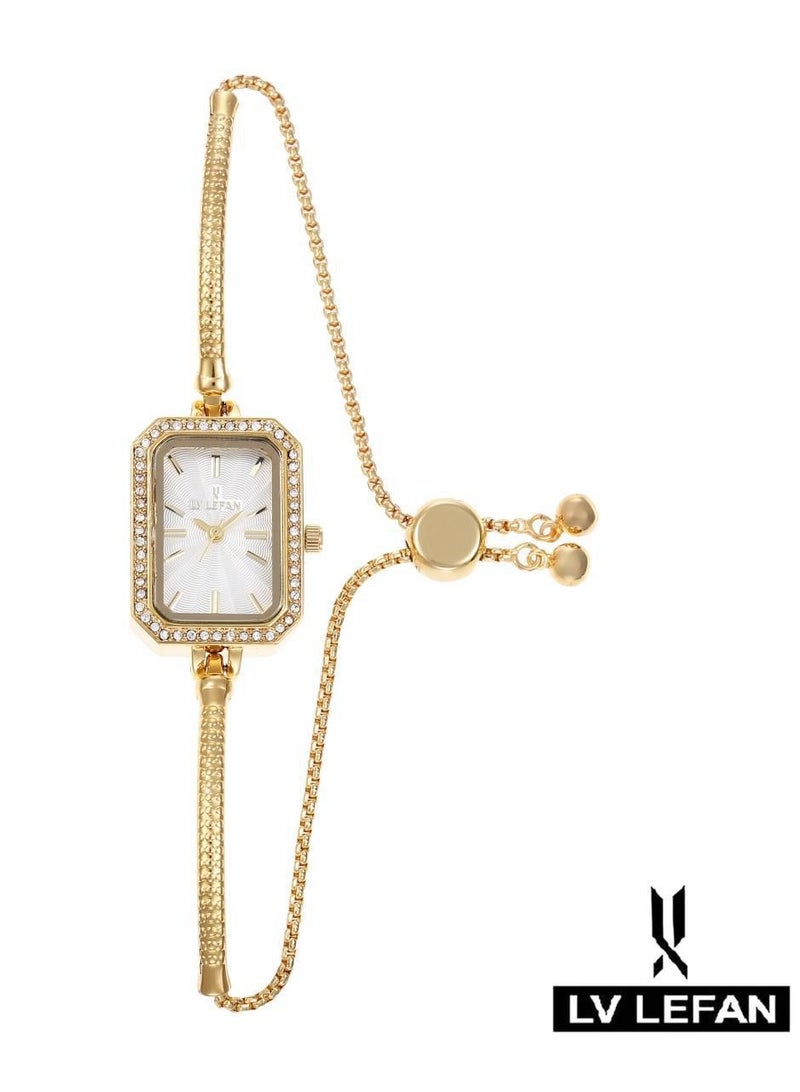 ساعه نسائيه من لف ليفان جديده وجذابه