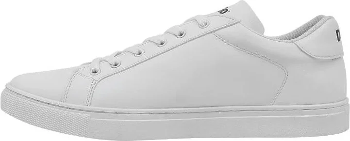 Dogo Men's Vegan Leather White Sneakers - What's Next? Design