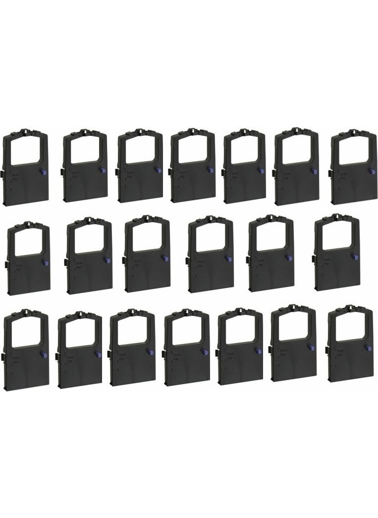 Oki Ml- 3320 / 3321 / 320 / 321 / 182 Imported Equivalent Ribbon Ribbon Strip 20 Pieces