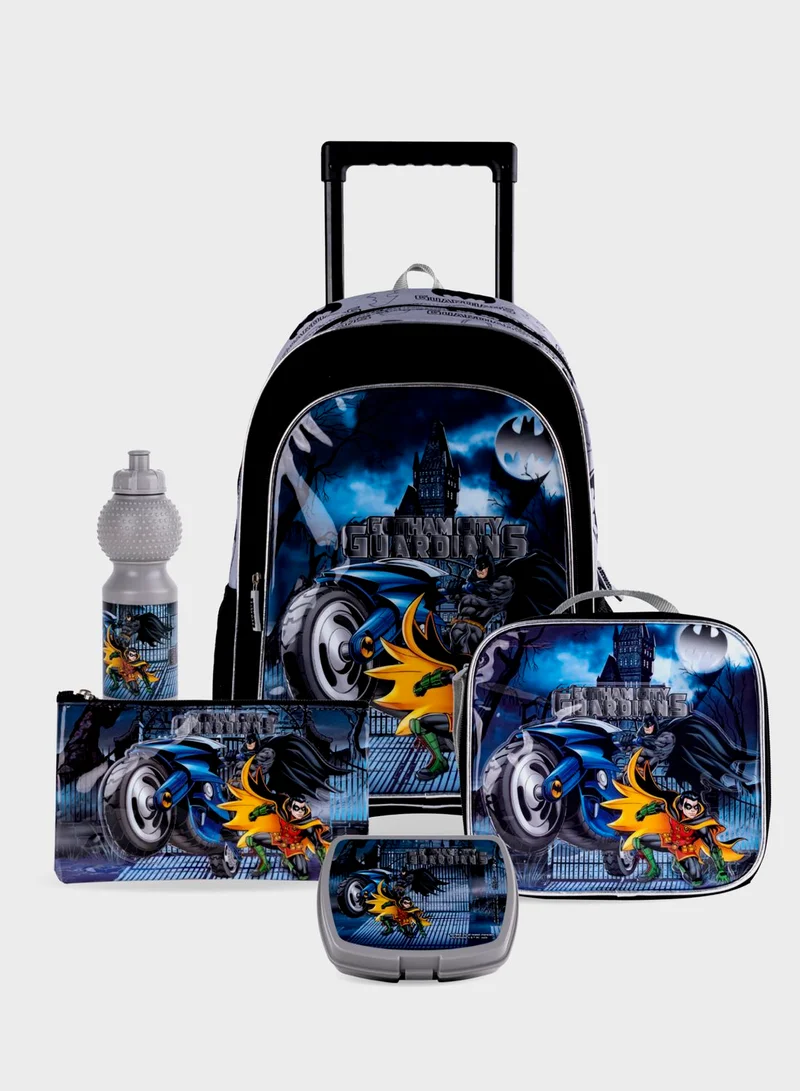 Batman Back To School Batman 5In1 Trolley Box Set