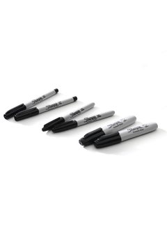Sharpie Permanent Markers Variety Pack, Featuring Ultra-Fine, Chisel Tip, And Fine Tip Marker Set, Writing And Poster Markers, Black, 6 Count  - Image 3