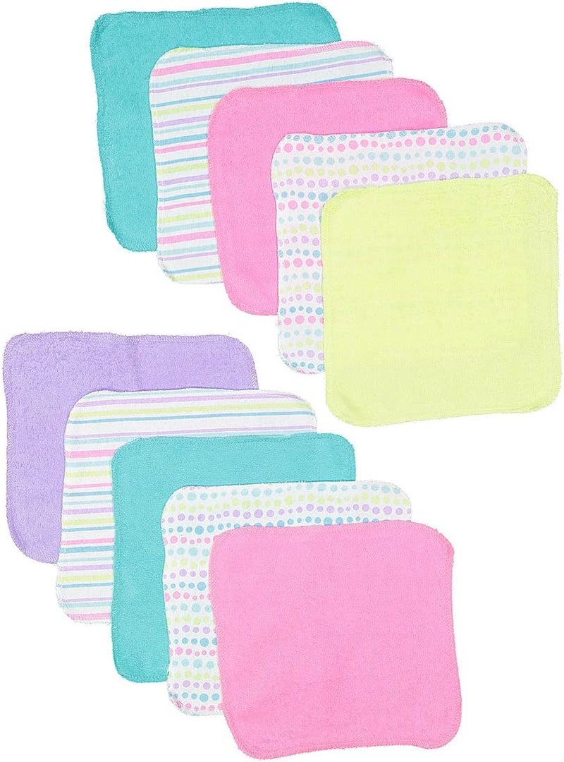 Spasilk Aqua Bubbles Washcloth Set for Newborns - Image 3