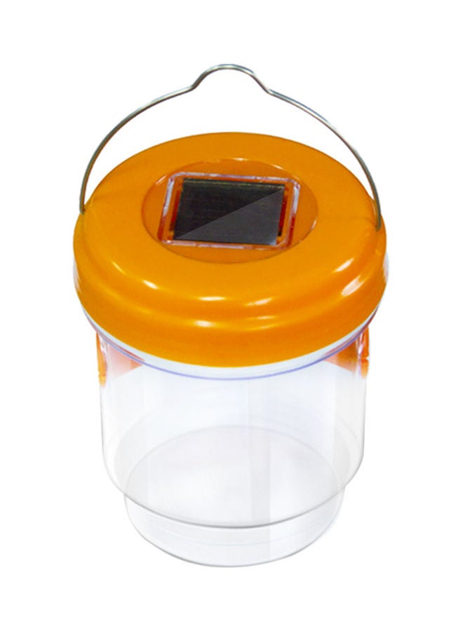 NIBEMINENT Solar Powered Energy Repeller Mosquitoes Killer Orange/Clear