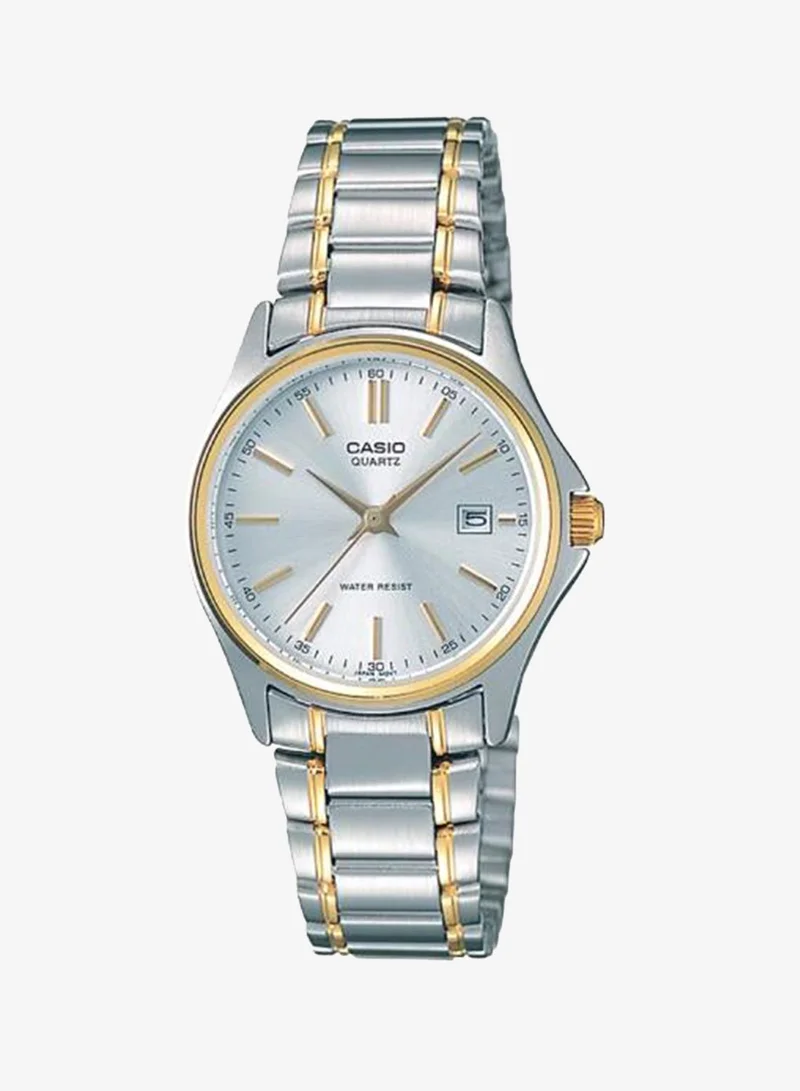 كاسيو Women's Stainless Steel Analog Watch LTP-1183G-7ADF - 31.5 mm