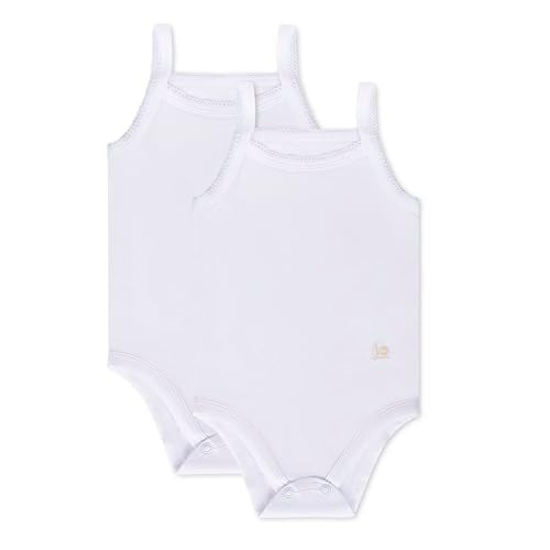 Feathers Baby Girls 100% cotton super soft One-piece Bodysuits 2-Pack - Image 1