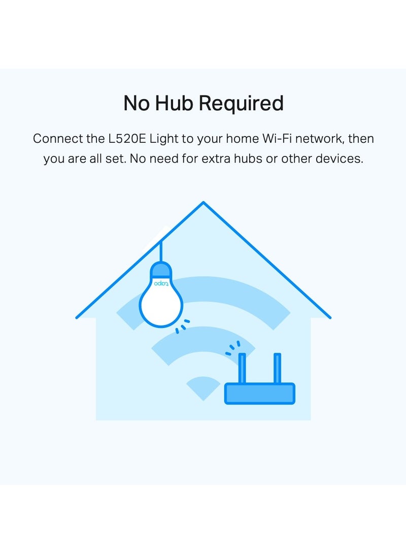 TP-LINK Smart Wi-Fi Light Bulb, Daylight 4000K & Dimmable, Voice Control, Remote Access, Schedule & Sunrise/Sunset Modes, Away Mode, Compatible with Alexa and Google Assistant - Image 5