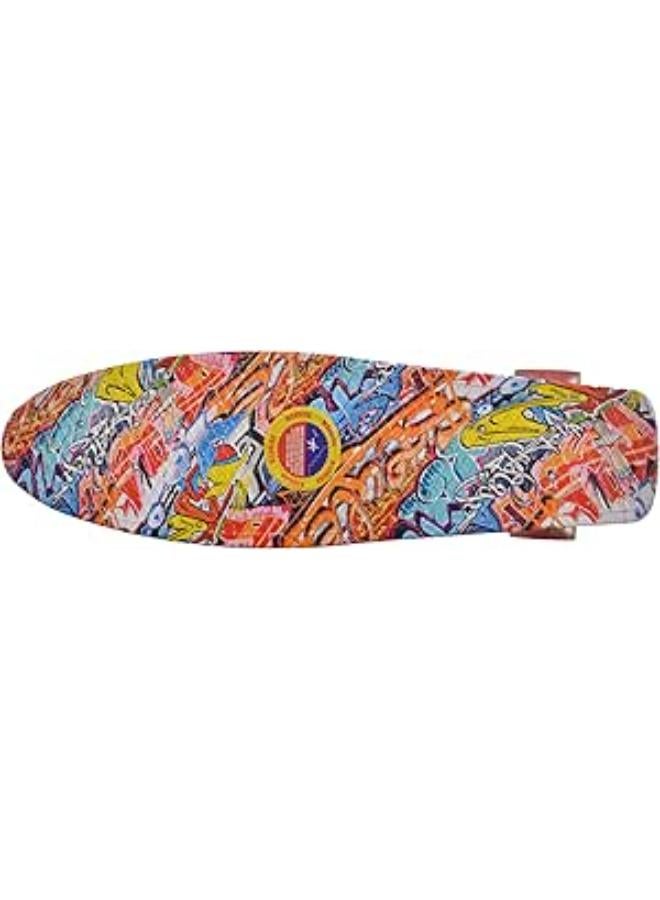 Unisex Kids Skateboard With Fashion Design - Multi Color Als-6-Golden-Gate-135 