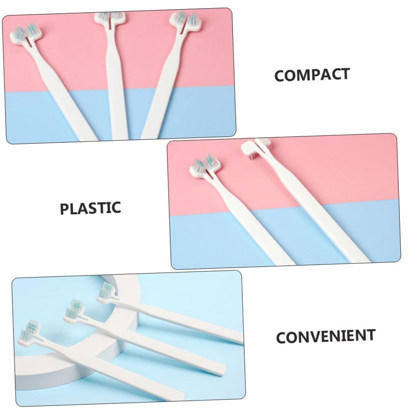 8 Pcs Pet Toothbrush Set For Small Breed Dogs And Cats Portable 1 Package - Image 4