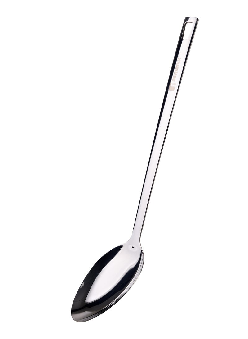 BERGNER ملعقة تقديم/طهي من الفولاذ المقاوم للصدأ SONIDO 18/10 بحجم 36.5X7.3 سم، لون فضي، BG38663MM - Image 2