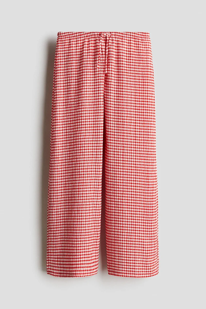 H&M Textured jersey trousers