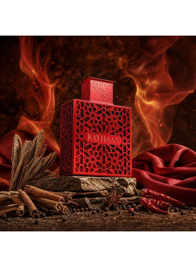 Rayhaan Crimson Eau De Parfum 100ml - Image 3