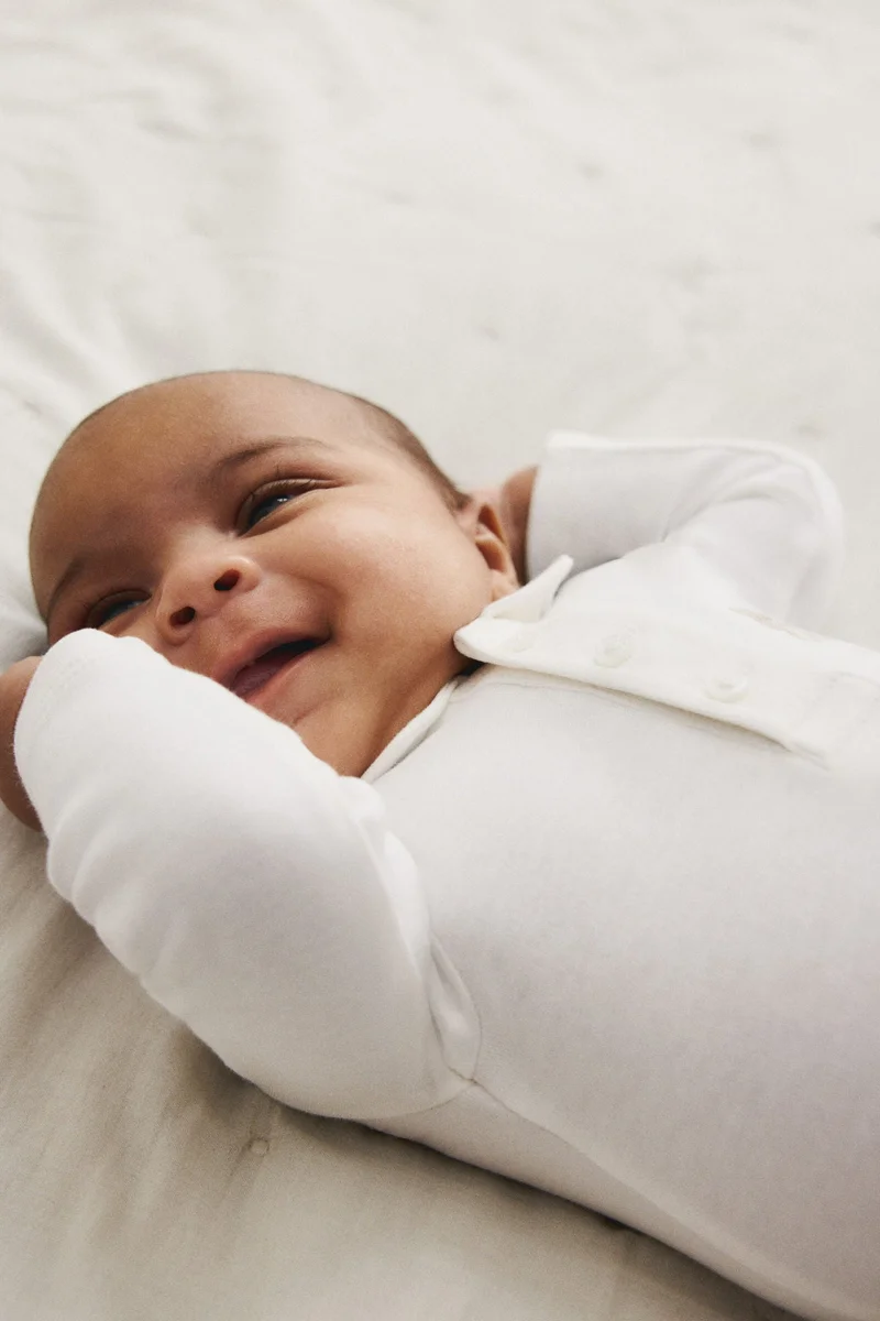 اتش اند ام طقم قطن قطعتين