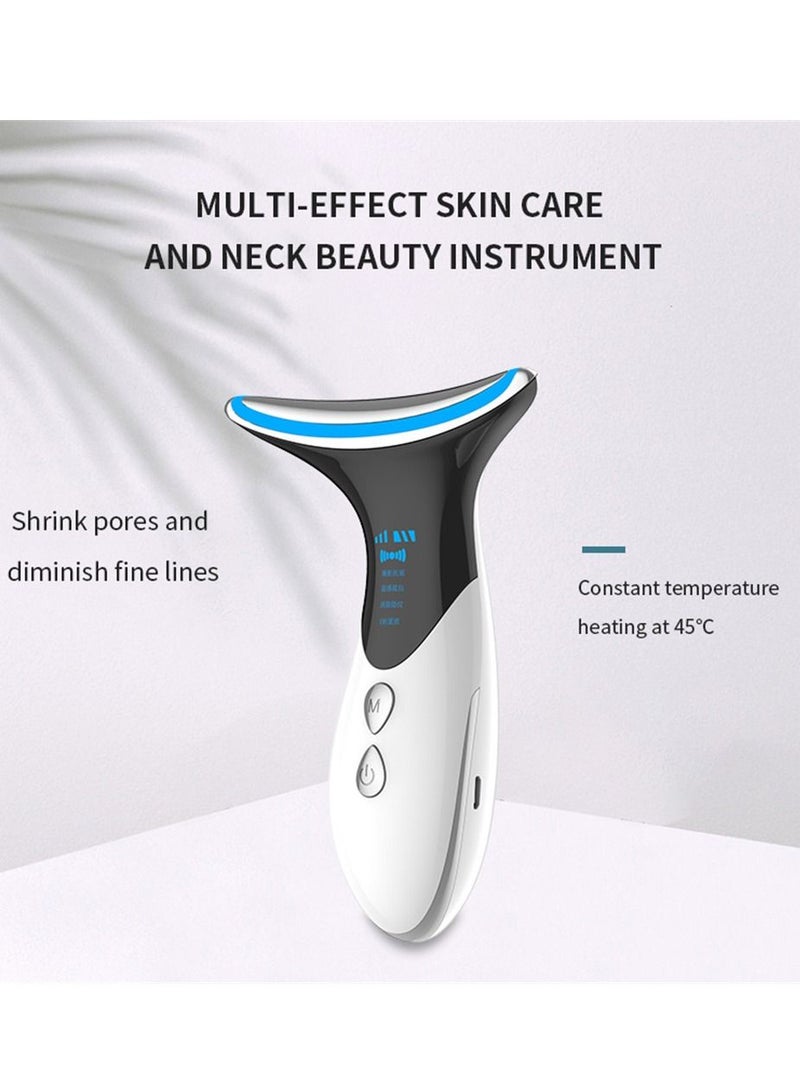 هايلي كير أدى الرقبة المضادة للتجاعيد سحب الجمال صك الفوتون علاج العناية بالبشرة مدلك شد للحد من التجاعيد الذقن المزدوج - Image 3