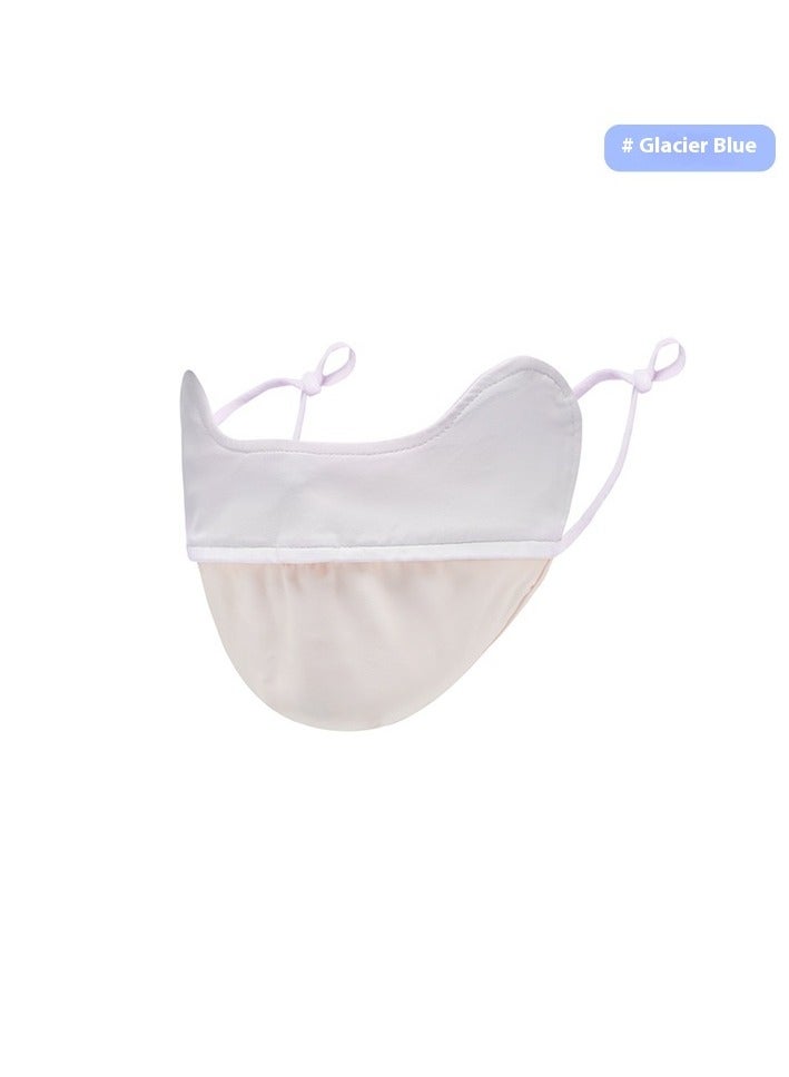Sun protection mask women's full face 3D summer women's ice silk anti-UV - Image 3
