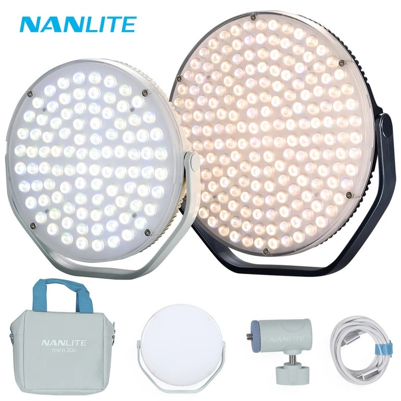 نانليت إضاءة استوديو تصوير Nanlite, 60c Mint Blue - Image 2