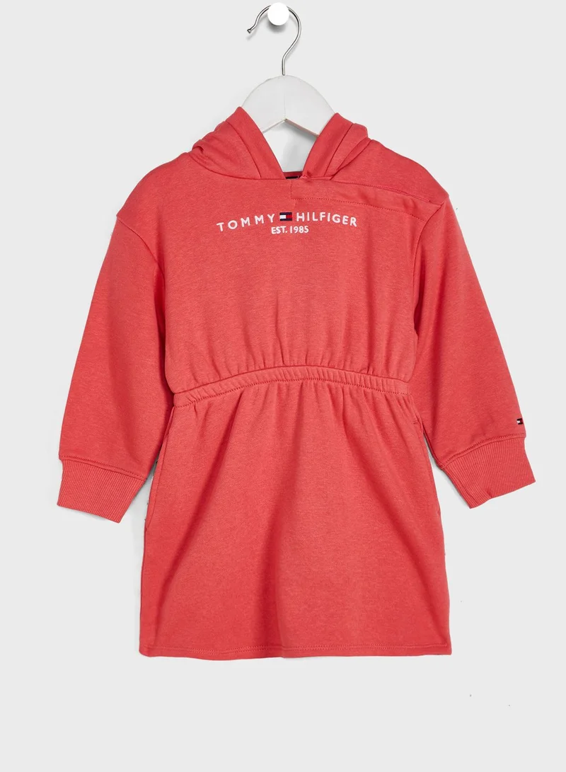 TOMMY HILFIGER Kids Essential Sweat Hooded Dress
