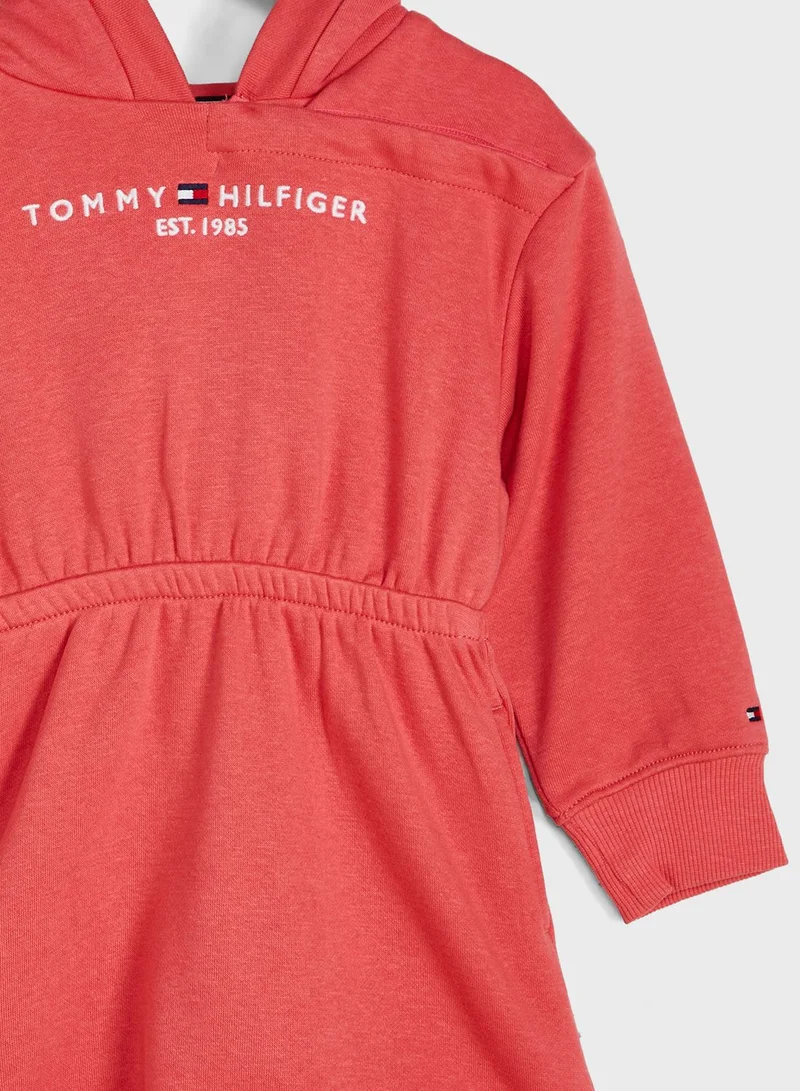 TOMMY HILFIGER Kids Essential Sweat Hooded Dress